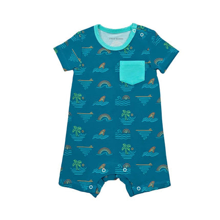 Tropical Daydream Shortie Bamboo Romper