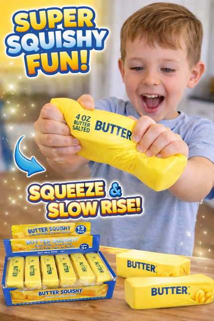 Butter Squishy Toy – Slow Rise