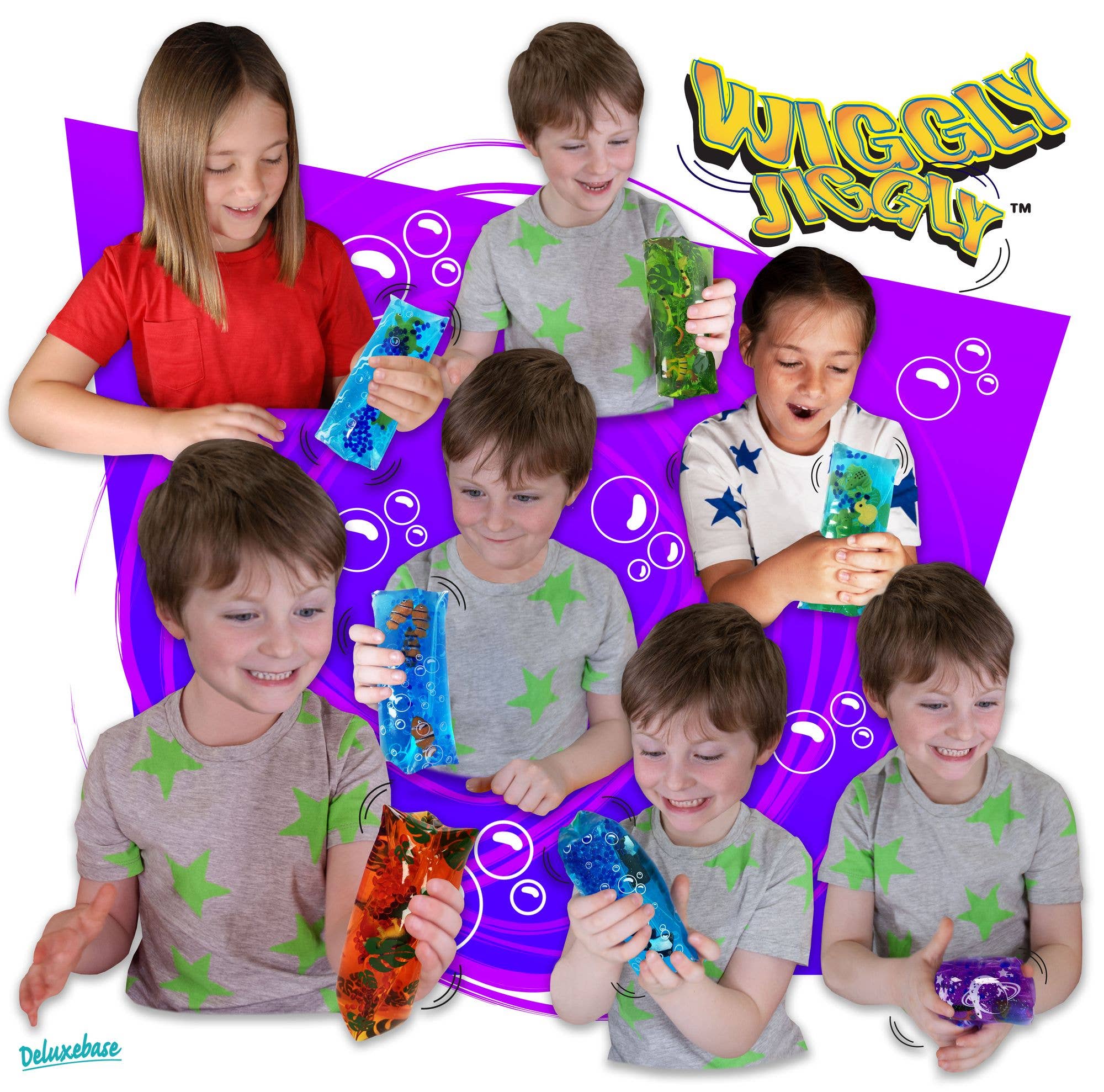 Jumbo Wiggly Jiggly - Dolphins Sensory Toy