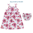 Hibiscus Kiss Bamboo Dress