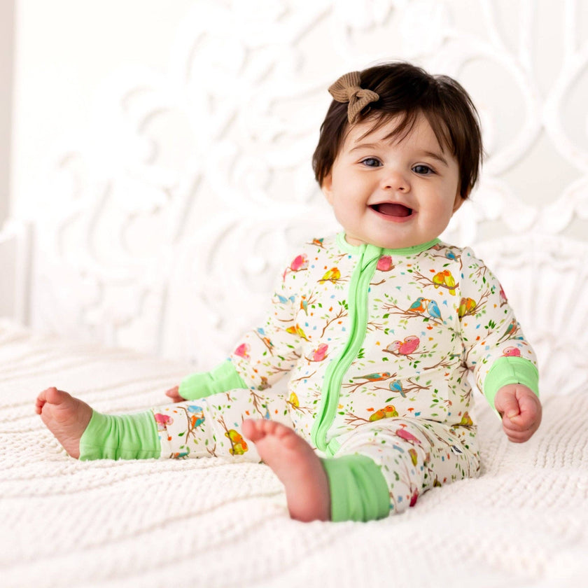 Love Birdees Bamboo Convertible Footie (NB-24m)
