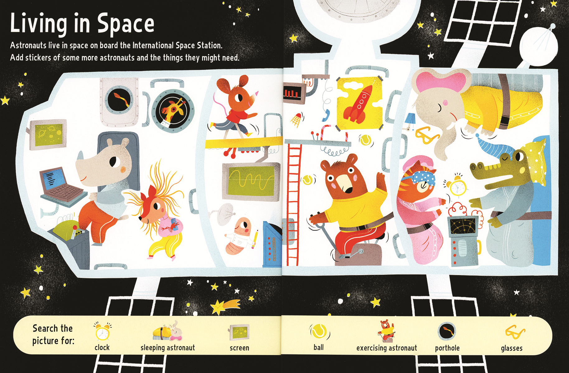 Big Stickers, Space Sticker Book
