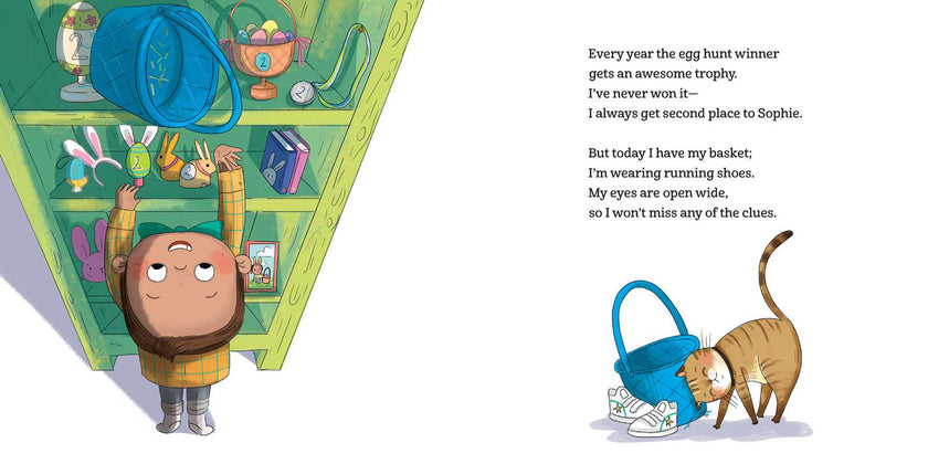 I Think I Saw the Easter Bunny Hardcover Book