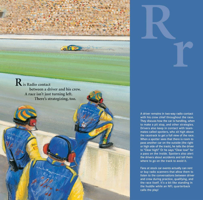R is for Race: A Stock Car picture book – Little-Minnows