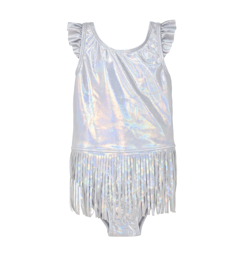 Kids UPF50+ Keilani Fringe Swimsuit