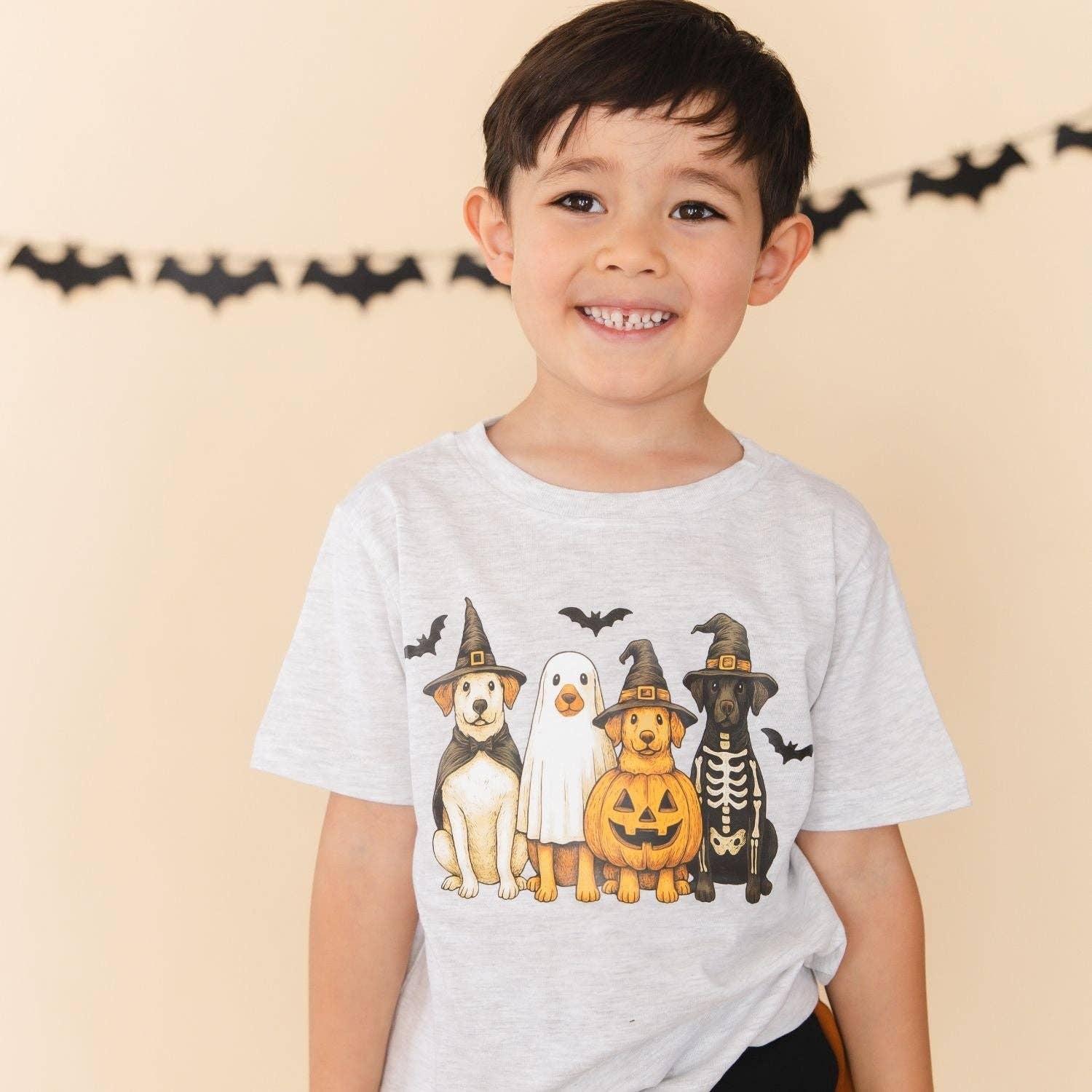 Halloween Puppies Short Sleeve T-Shirt - Boys Clothing