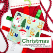 Crinkle Tag Sensory Toy-Christmas Holiday