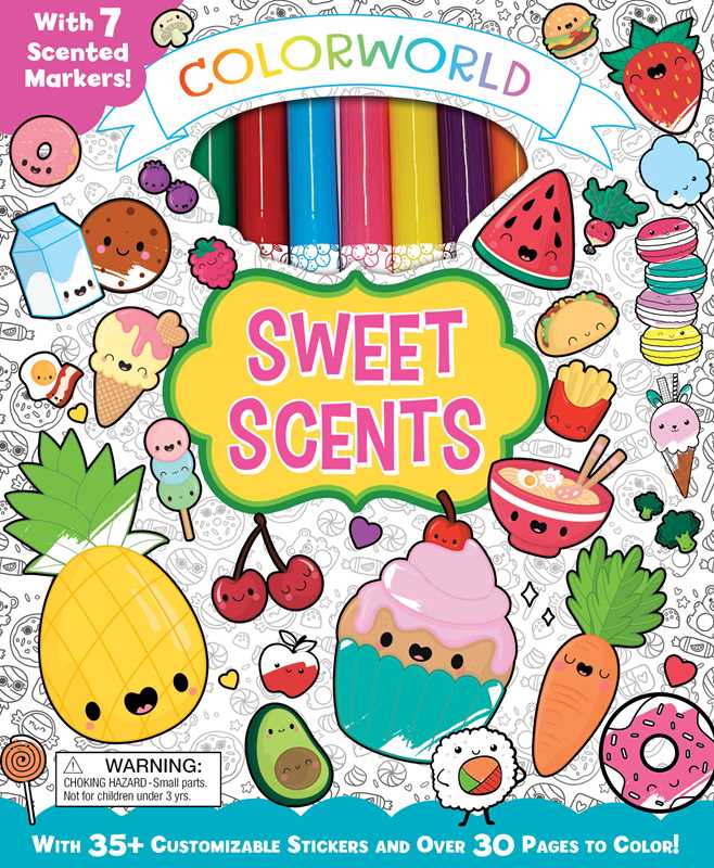 ColorWorld: Sweet Scents Activity Book