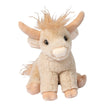 Highland Cow Laddie Cream Mini Soft Plush Stuffy Stuffed Animal