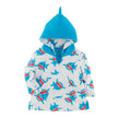 UPF50+ Baby Terry Swim Coverup - Sherman Shark