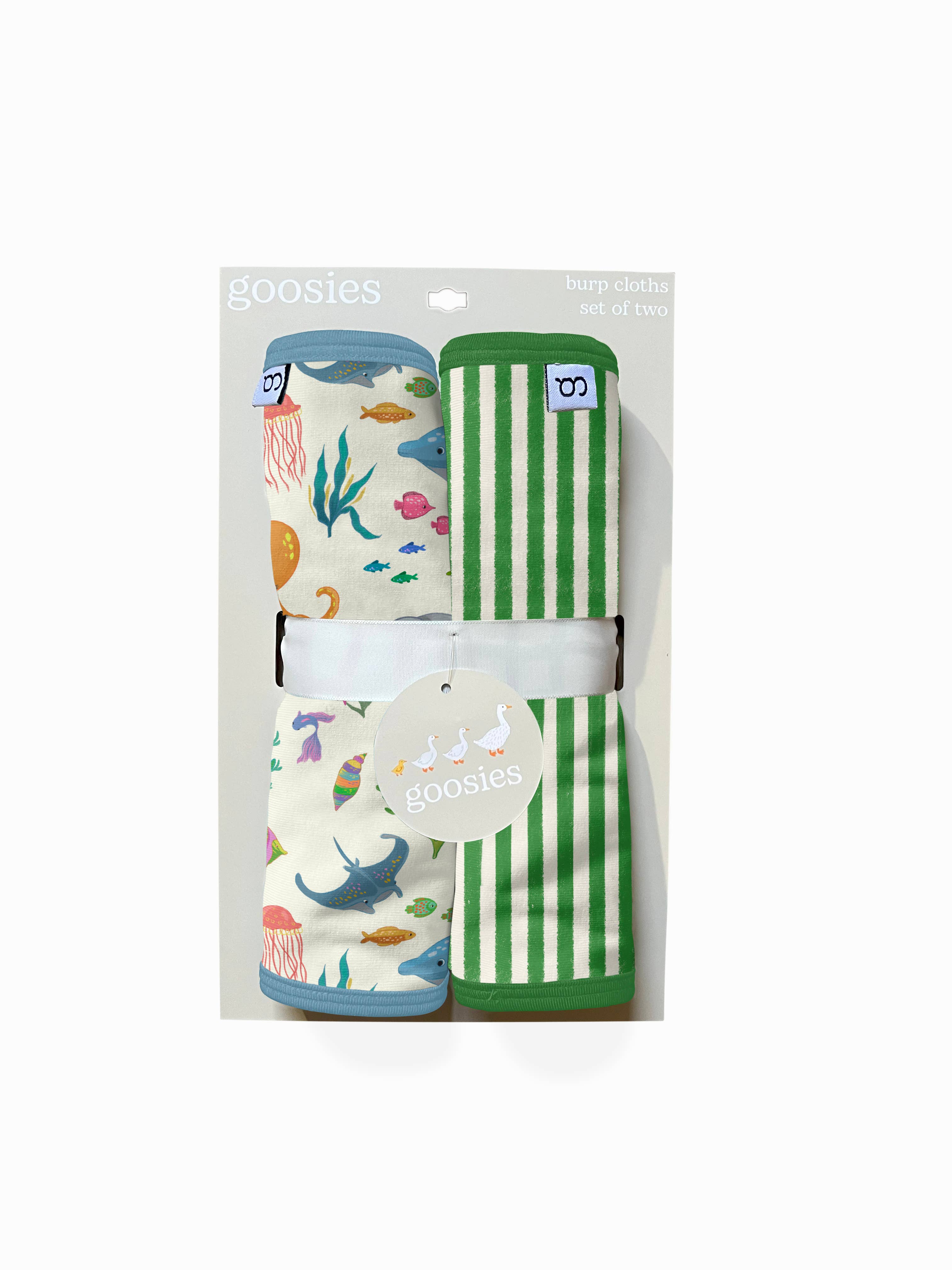 Ocean Friends - Burp Cloth Set