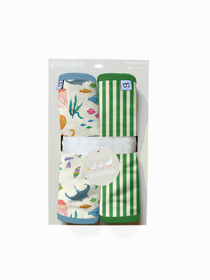 Ocean Friends - Burp Cloth Set