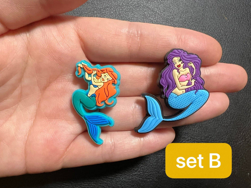 Little Mermaid Princess Shoe Charm