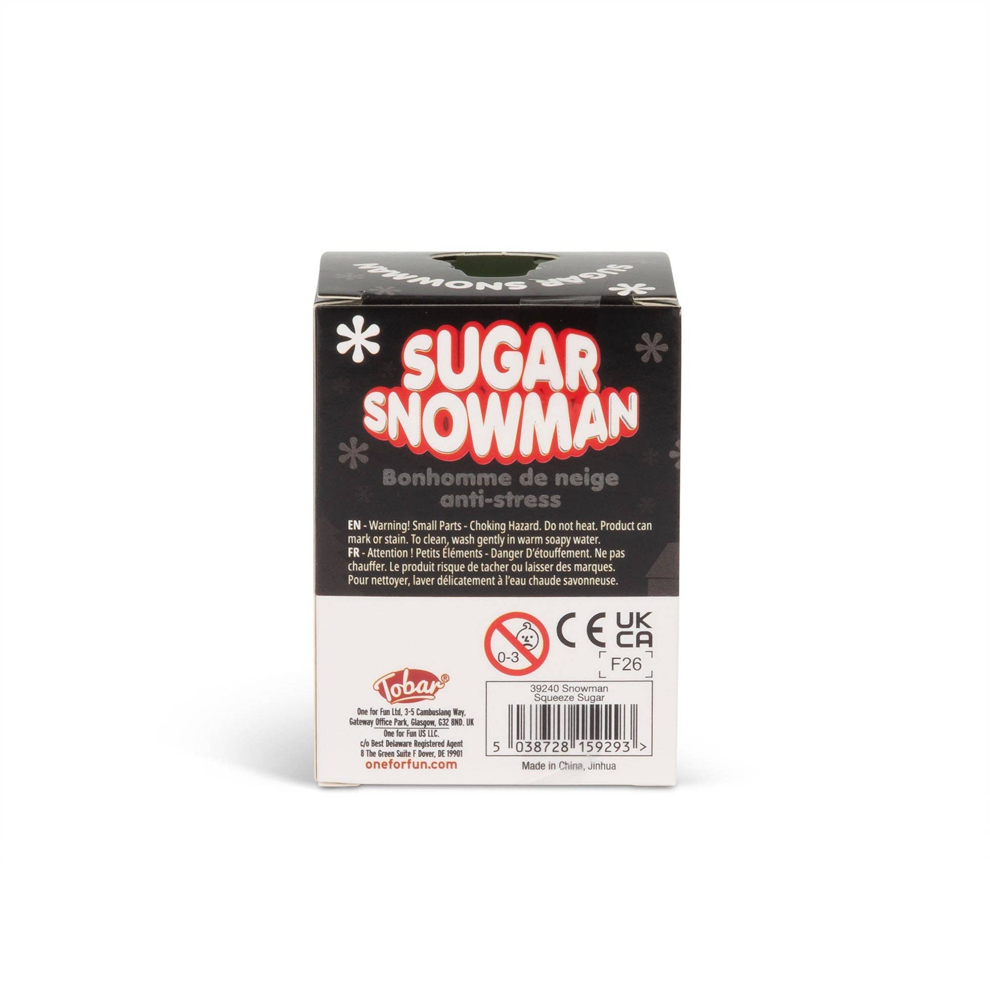 Scrunchems Sugar Snowman Squishy Fidget Toy