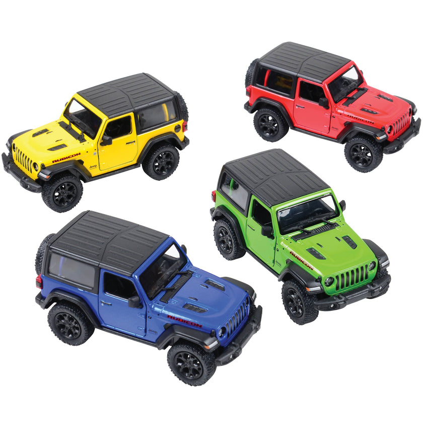 Die Cast Jeep Wrangler Hard Top Car