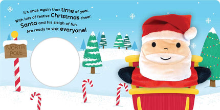 Hello Santa!: Hand Puppet Book