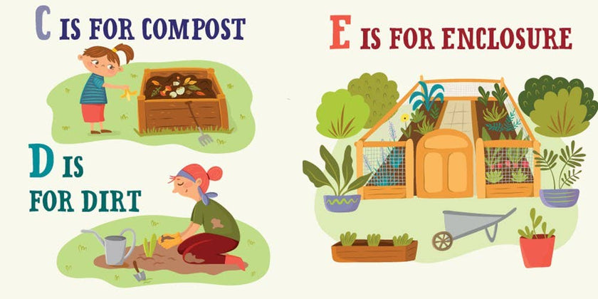 G Is for Gardening - Kids' Educational Board Book