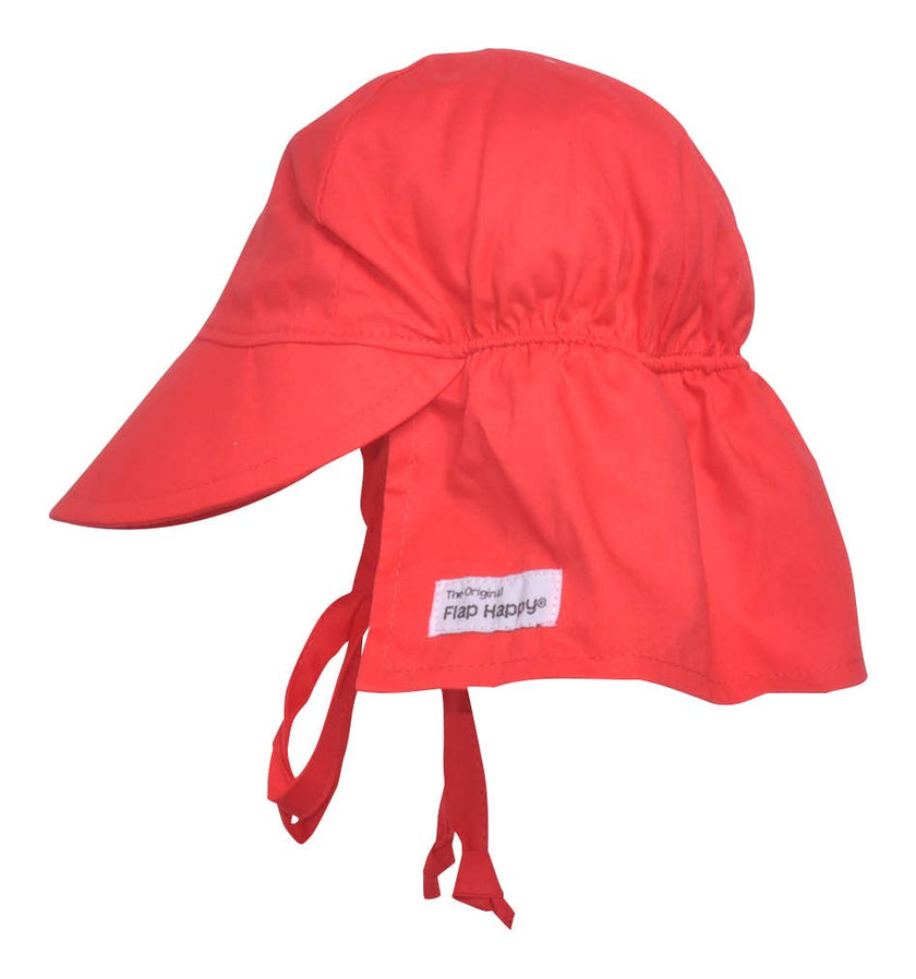 Kids UPF50+ Sun Flap Hat with Ties