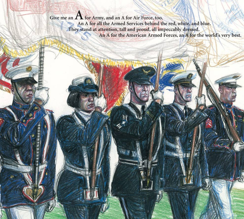 H is for Honor: A Military Family Alphabet picture book