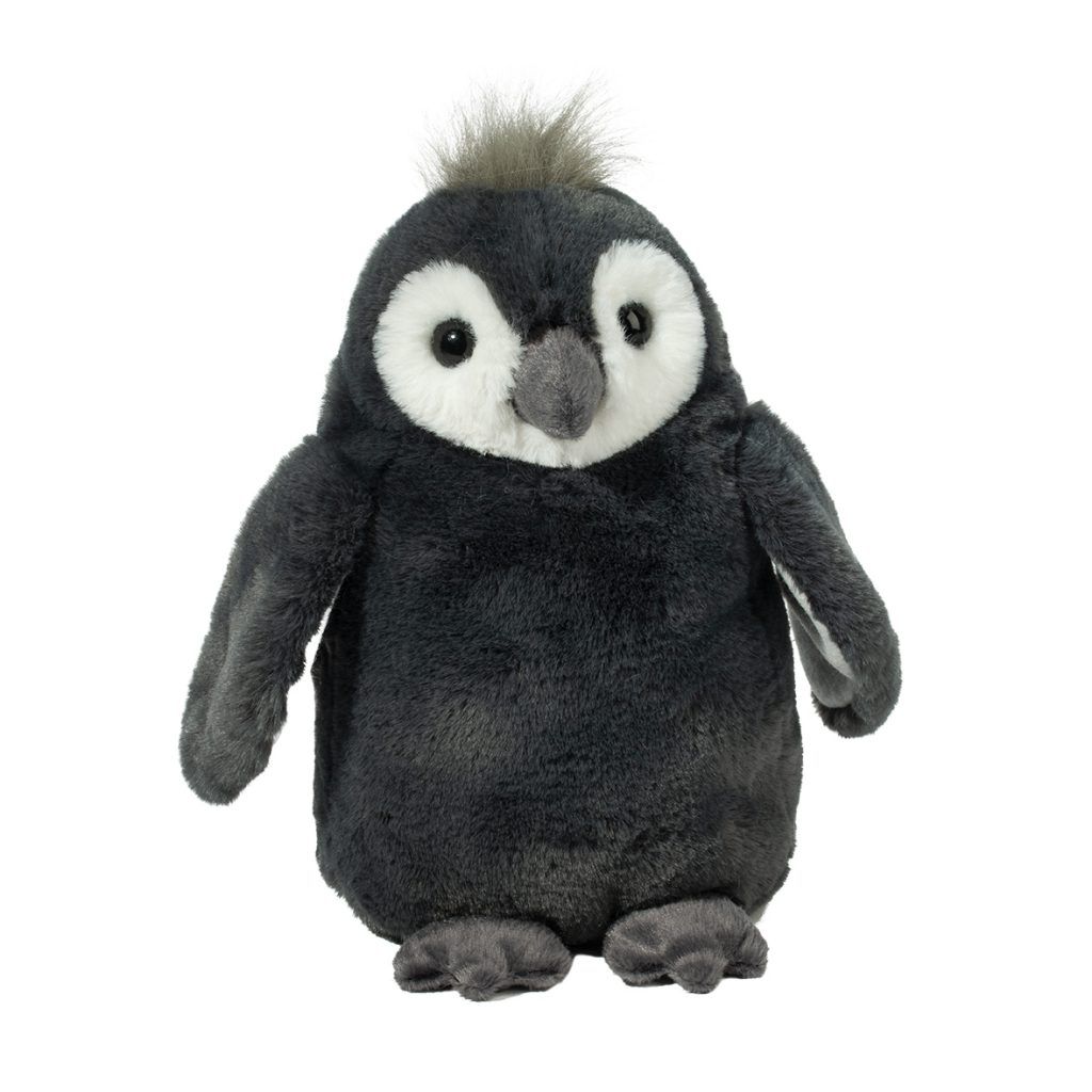 Penguin Perrie Grey Plush Stuffy Stuffed Animal