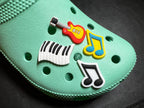 Pick Your Own Piano keyboard guitar music Note Shoe Charms Best Quality JuliesDecalDesign