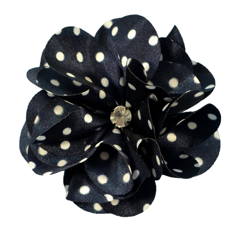 Ruby Satin Flower Hair Clip- Assorted
