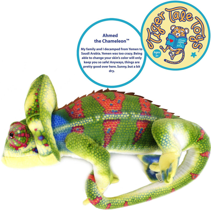 Ahmed The Chameleon | 46 Inch Stuffed Animal Plush