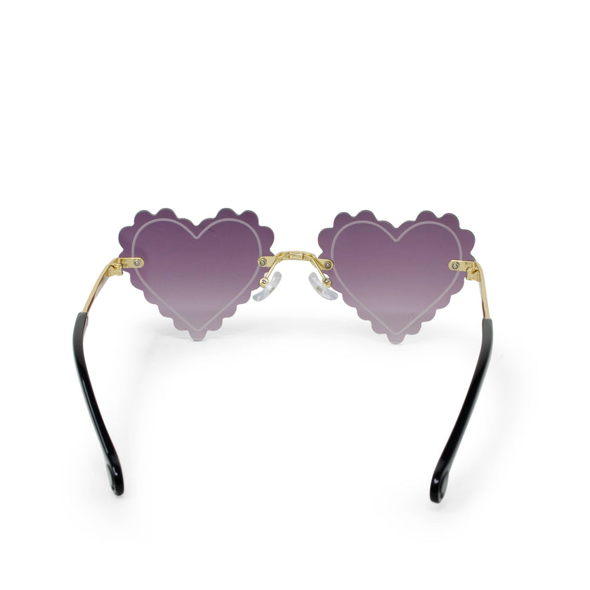 Frameless Heart Sunglasses for Kids