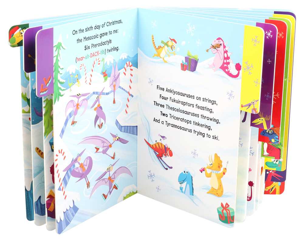 12 Days of Dinosaurs Book