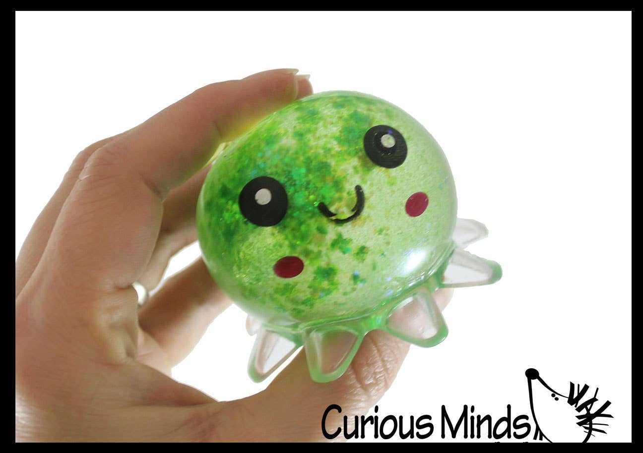Octopus Sugar Ball Squishy Toy - Syrup Molasses Thick Glue/Gel Stress