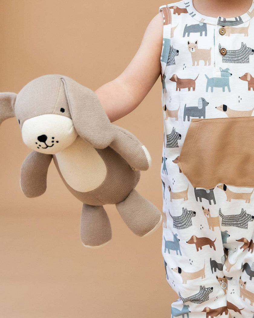 Dog Sleeveless Baby Jumpsuit (Organic Jersey)