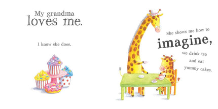 My Grandma Loves Me Hardcover Book