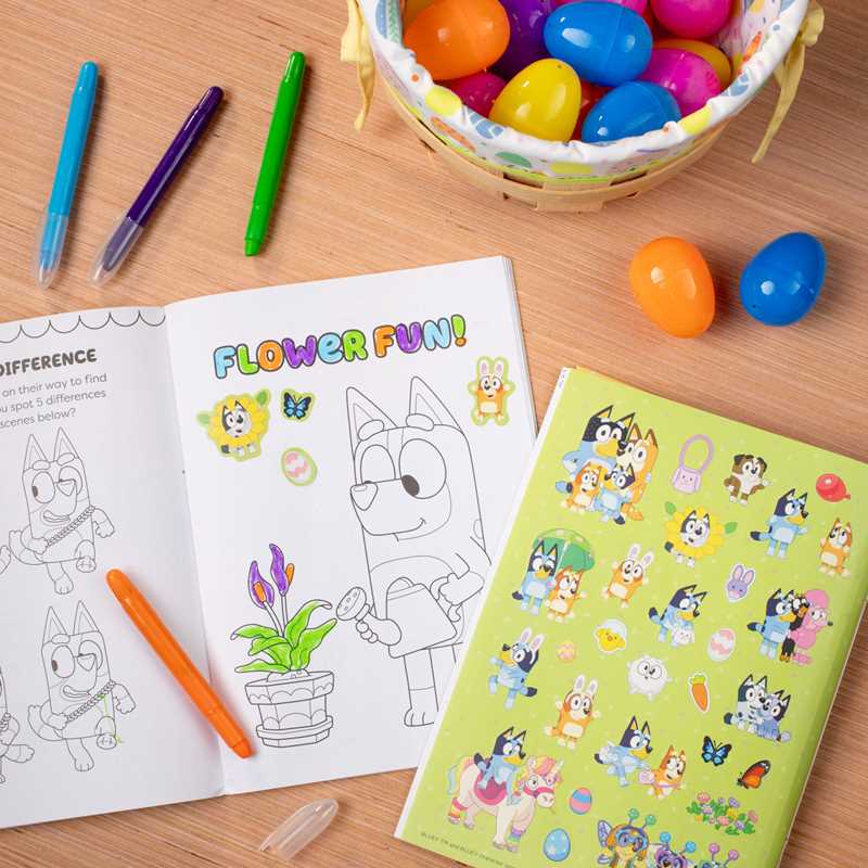 Bluey Colortivity: Happy Easter, Bluey! Coloring Book
