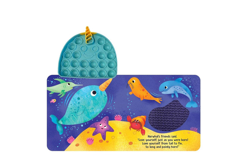 Little Narwhal - Your Sensory Fidget Friend Board Book