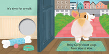 Finger Puppet Board Book- Baby Corgi Butt