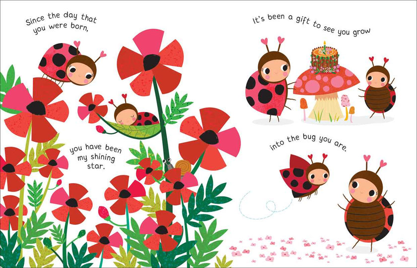I Love You, My Cuddle Bug Hardcover Book