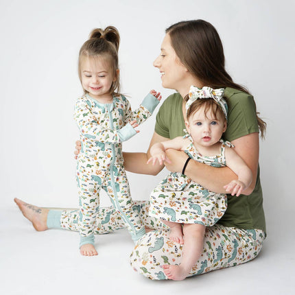 Manatee Bamboo Girls Headband Bow