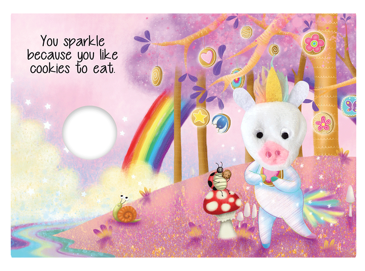 Little Unicorn Finger Puppet Book
