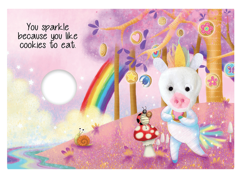 Little Unicorn Finger Puppet Book