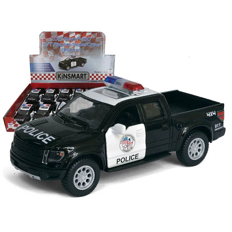 Die Cast  2013 FORD F-150 SVT RAPTOR POLICE