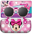 Licensed 2pk Glasses + Hard Case w/Handles Minnie Mouse