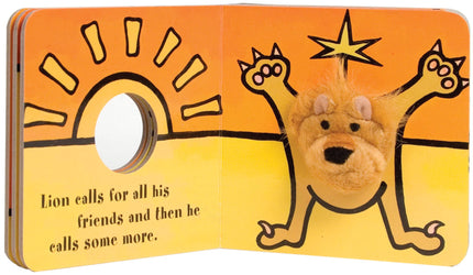 Finger Puppet Board Book- Little Lion