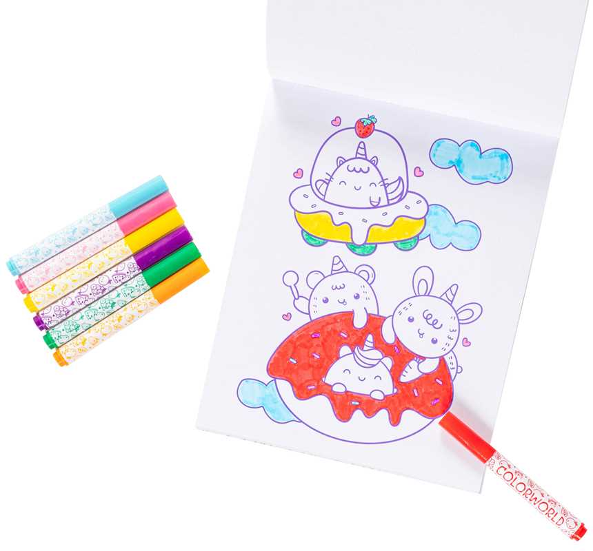 ColorWorld: Sweet Scents Activity Book