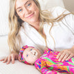 Bird of Paradise Newborn Bamboo Knotted Gown