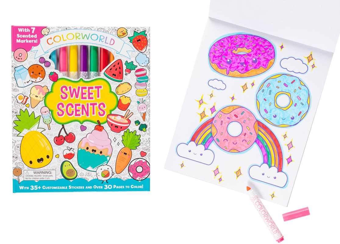 ColorWorld: Sweet Scents Activity Book
