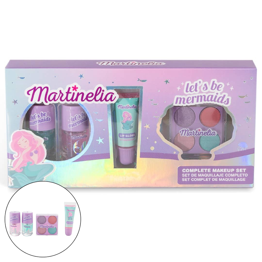Martinelia Let's Be Mermaids Complete Makeup Set
