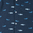 Boys Toddler Short Sleeve Knit Buttondown & Shorts Set