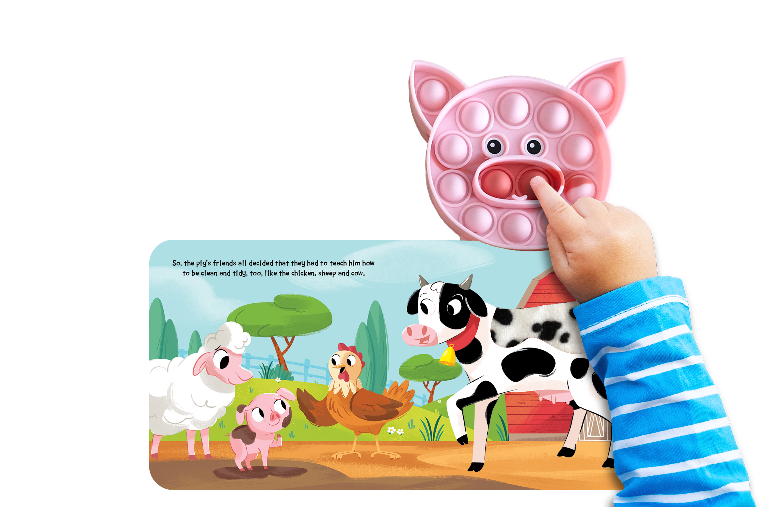 Little Pig - Your Sensory Fidget Friend Board Book