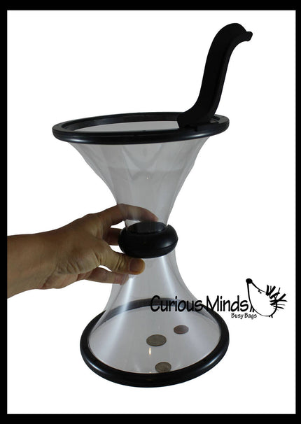 Vortex Gravity Spiral Piggy Bank - Spare Change Holder Cute