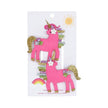 Pretty Pink Unicorn Handmade Kids Hair Clips- Pink